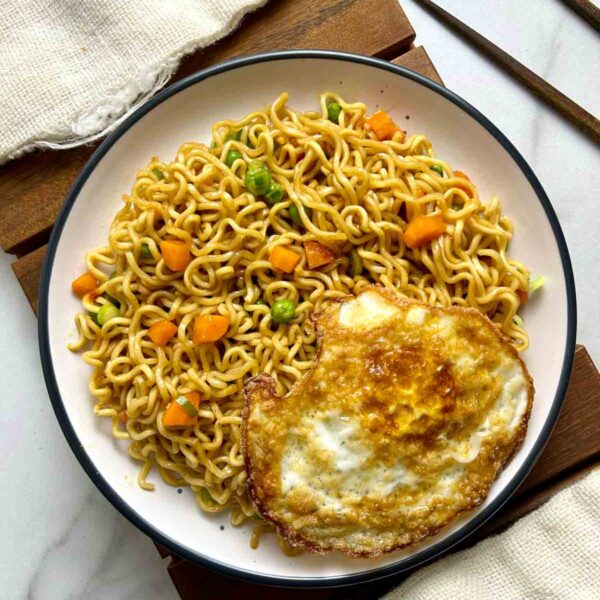 Spicy indomie & Egg